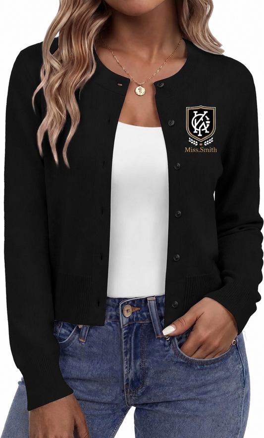Cardigan Personalization (Teacher Only)
